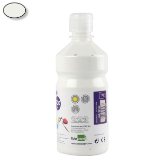 PINTURA DEDOS LIDERPAPEL BOTELLA DE 500 ML VERDE (09779)