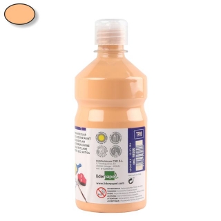 Tmpera escolar lquida Liderpapel TP09 500ml