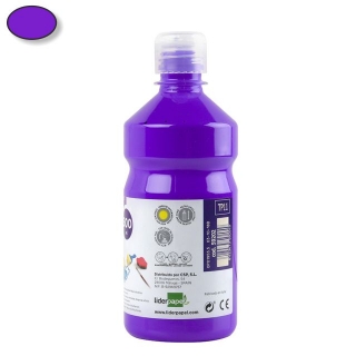 Tmpera escolar lquida Liderpapel TP11 500ml