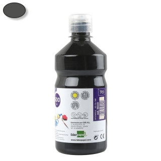 Tmpera escolar lquida Liderpapel TP19 500ml