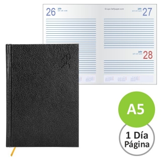 Agenda economica 2025, dia por pagina  Liderpapel 170465