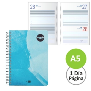 Agenda espiral gusanillo 2023