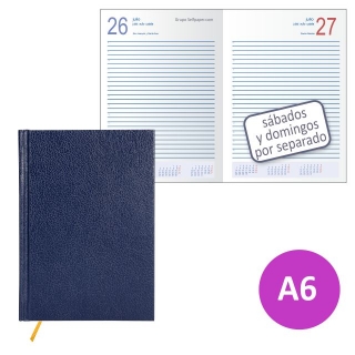 Agenda Mini dia pgina Din A6,  Liderpapel 167047