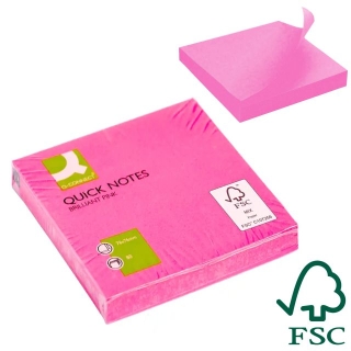 Taco bloc de notas adhesivas 76x76  Q-connect KF10516