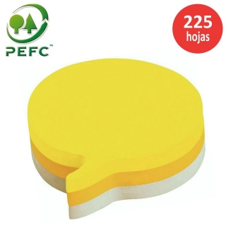 Cubo 225 notas adhesivas Post-it bocadillos,  FT510076654