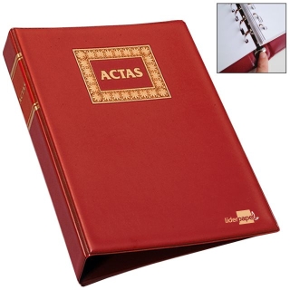 Libro de Actas de hojas