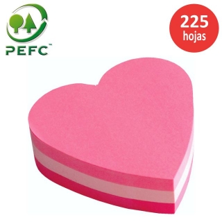 Notas adhesivas post-it forma de corazn,  FT510076563