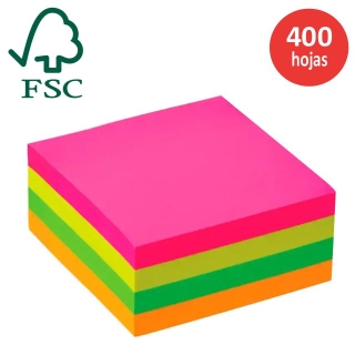 Notas Adhesivas Q-connect, taco 400