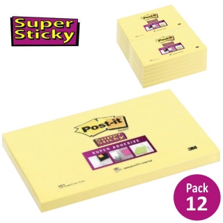 Notas Post-it Super Sticky 655SS 76x127mm