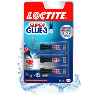 Pegamento Loctite Super Glue-3 Mini Trio  2640065