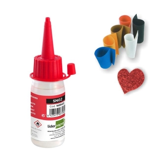 Pegamento de silicona 30 ml,  Liderpapel SN02