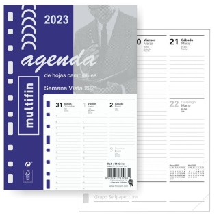 Recambio para Agenda Multifin 3002