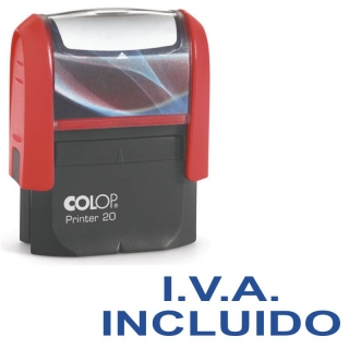 Sello cuo automatico IVA INCLUIDO