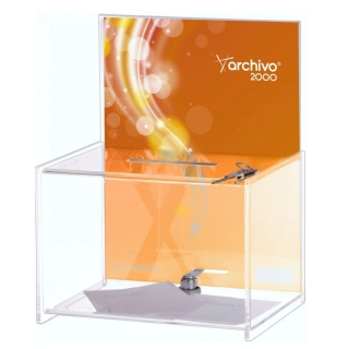 Buzon de Sugerencias Metacrilato, personalizable con  Archivo-2000 6152LLCSTP