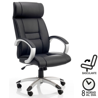 Sillon oficina simil piel