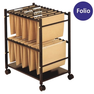 Carrito para carpetas colgantes Folio Q-connect  KF15267