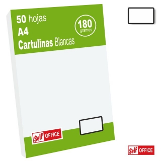 Cartulinas Din A4 Blancas