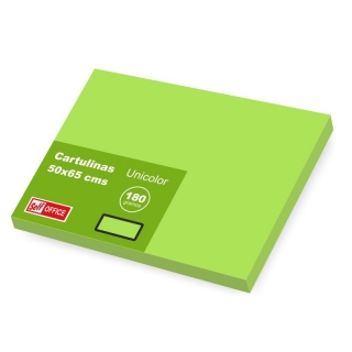 Cartulinas Grandes 50x65 Verde Musgo Hierba,  Liderpapel CX74