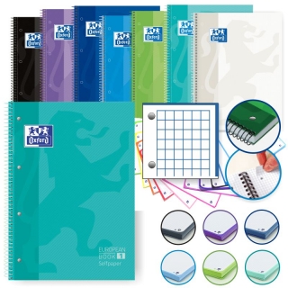 Cuadernos Oxford 4 taladros