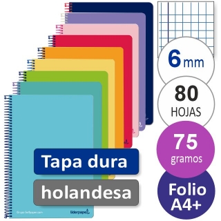 Libreta cuaderno Cuadricula Holandesa