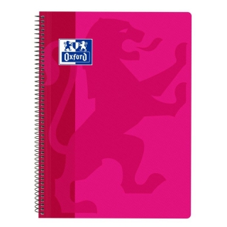 Libreta Oxford tapas plstico Fucsia 400079664