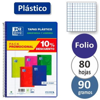 Pack Ahorro 5 Libretas cuadernos Oxford  400091365