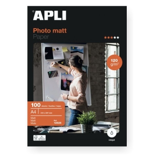Papel fotogrfico mate, ink-jet Apli