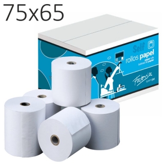 Rollos papel 75x65 impresora