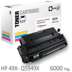 49X Toner Compatible HP Q5949X Laserjet 1320 -  6000 Pag.