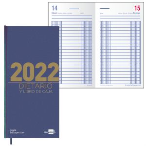 Dietario largo 2022 dos tercios de
