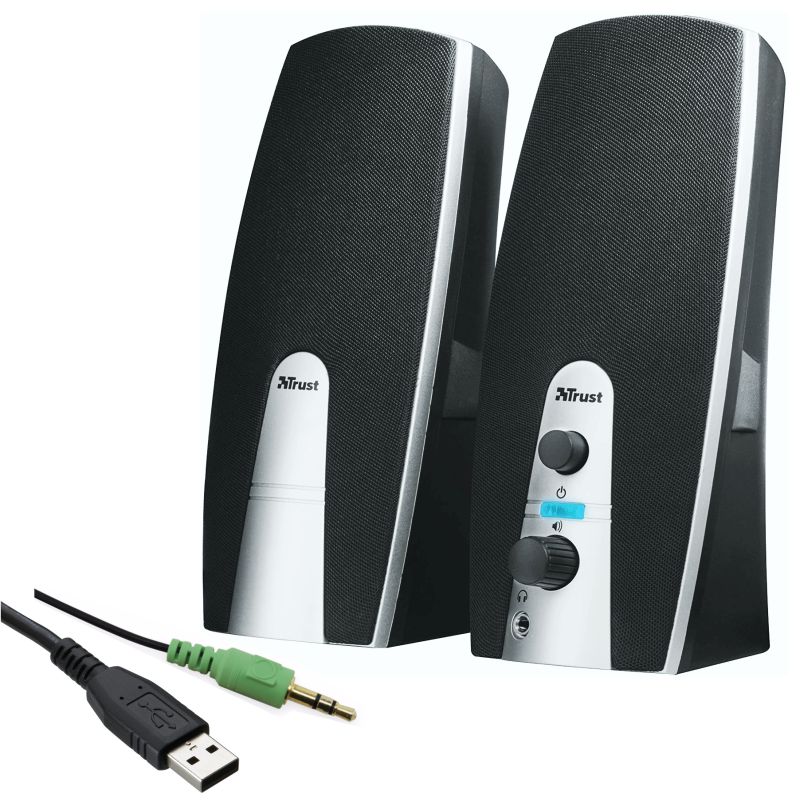 Altavoces ordenador Trust Mila 2.0 5w Rms - USB económicos