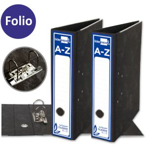 Archivador AZ, Palanca Folio, Liderpapel económico, Blue