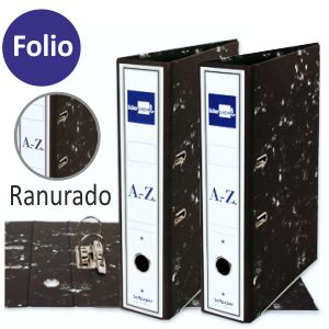 Archivador Palanca AZ Folio, Ranurado, rado, con ranura