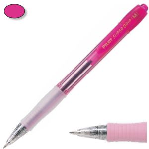Bolígrafos Pilot Supergrip Neon nuevos colores, rosa