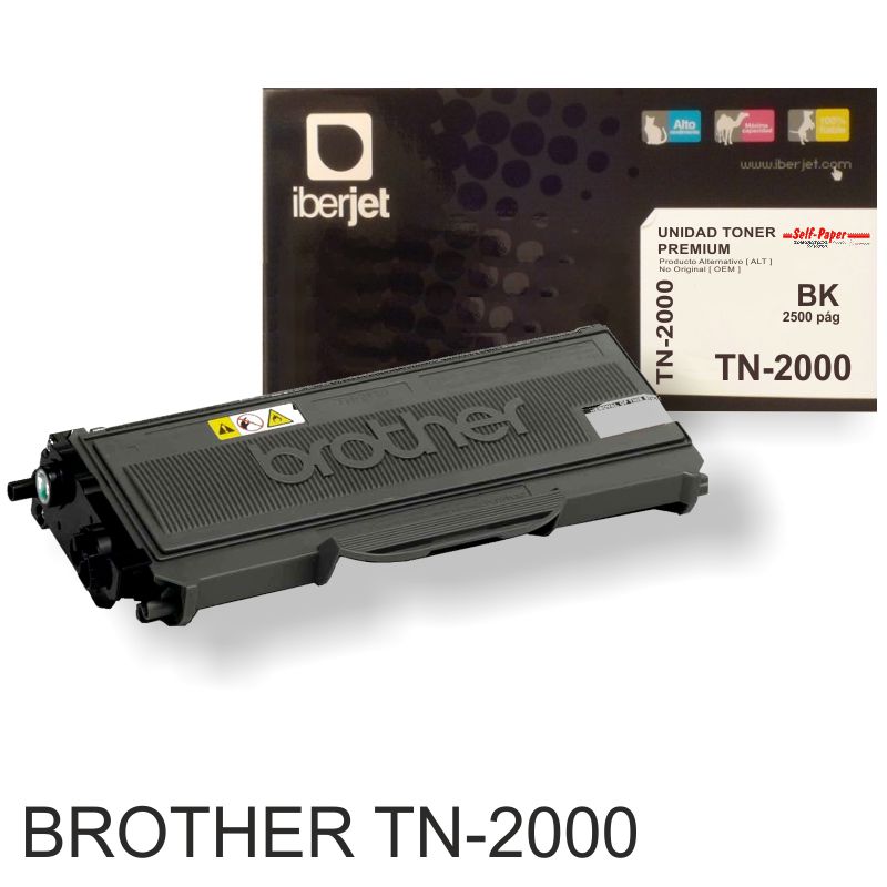Comprar Brother TN2000 compatible, toner, 2500 paginas