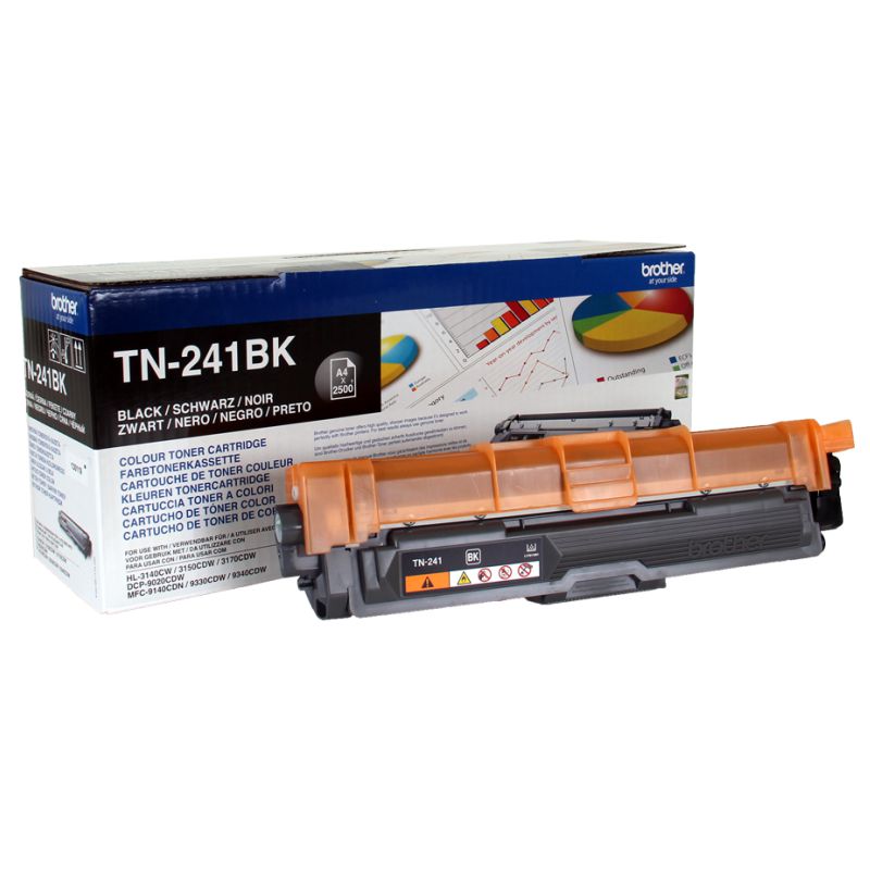 Brother TN241BK Toner negro Pags DCP-9020CDW, Selfpaper.com.