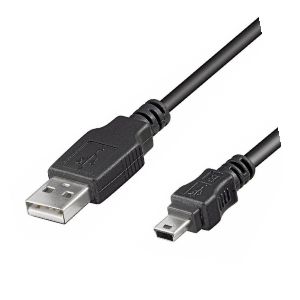 Cable mini USB 2.0 - de camara fotos al PC , detectores
