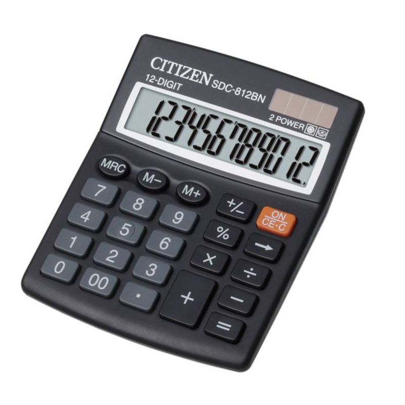 Comprar Calculadora Citizen SDC-812NR 12 Digitos, de sobremesa