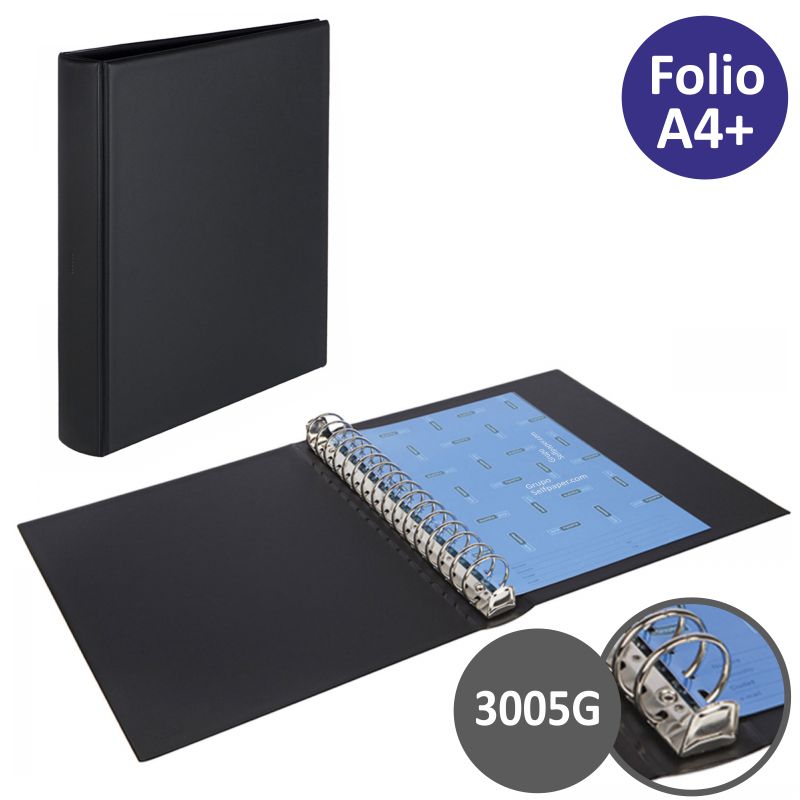 Comprar Carpeta Multifin Alfa 3005-G 16 anillas de 40 mm Folio A4+