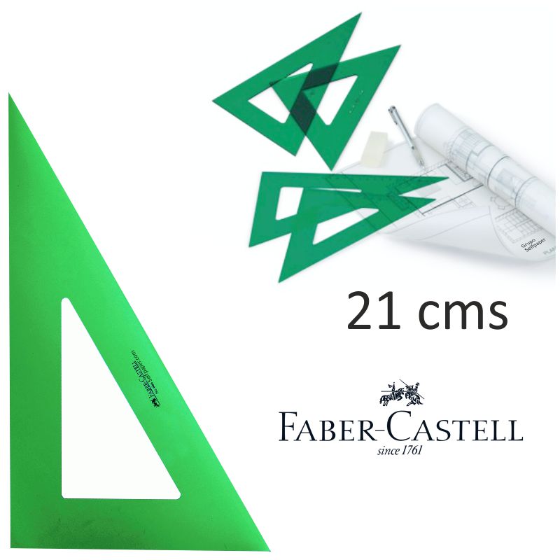 Comprar Cartabon Faber Castell verde, pequeño, 21 centimetros
