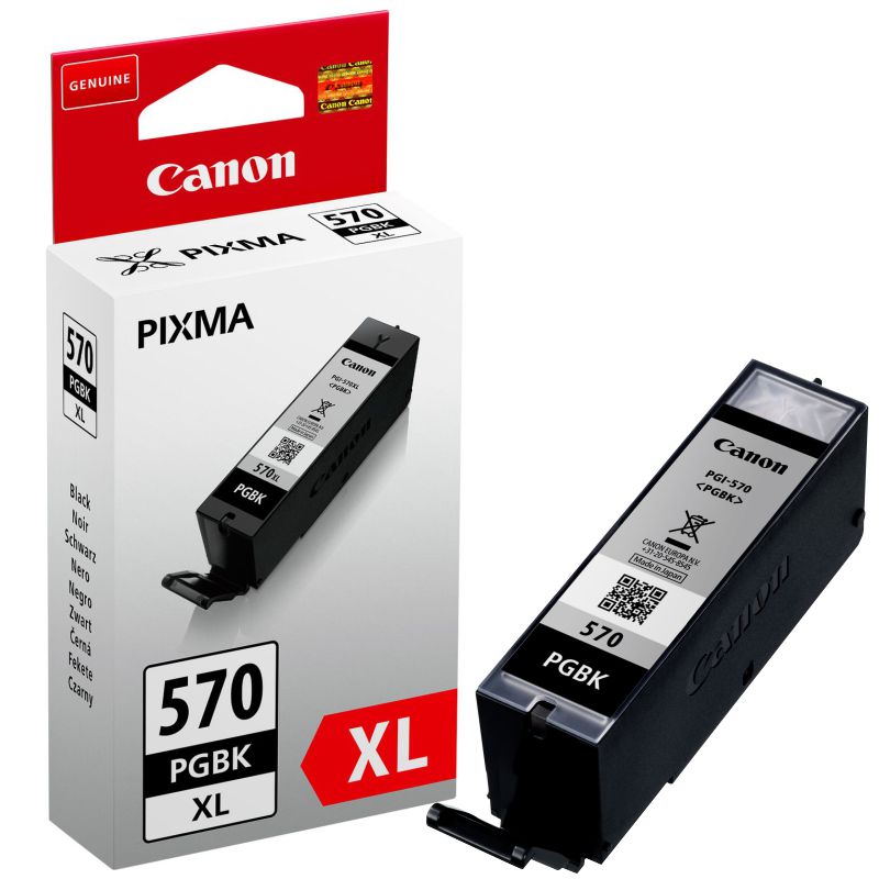 Comprar Cartucho Canon PGI-570 PGBK XL, Tinta original Pixma