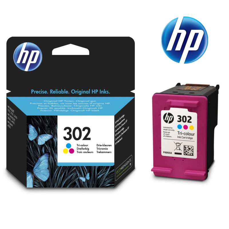 Cartucho HP 302 Tricolor, original, Officejet 3830, Selfpaper.com.