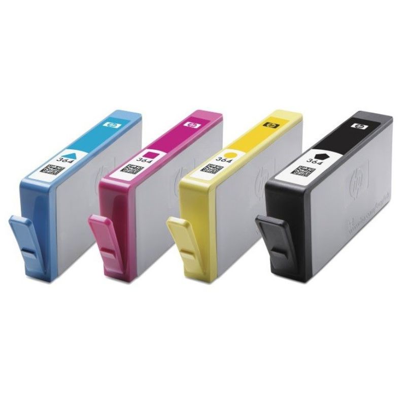 HP 364 - Pack de 4 Colores - Ahorro - 4 cartuchos, Selfpaper.com.
