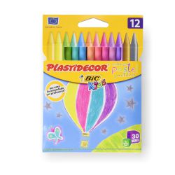 Ceras Plastidecor Pastel y Metalicos