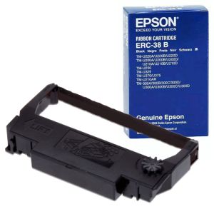 Cinta Epson ERC38B, para TPV Impresora de tickets