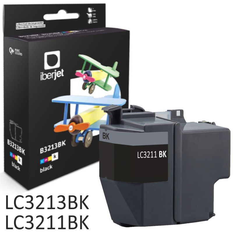 Compatible Brother LC3213BK Negro LC3211