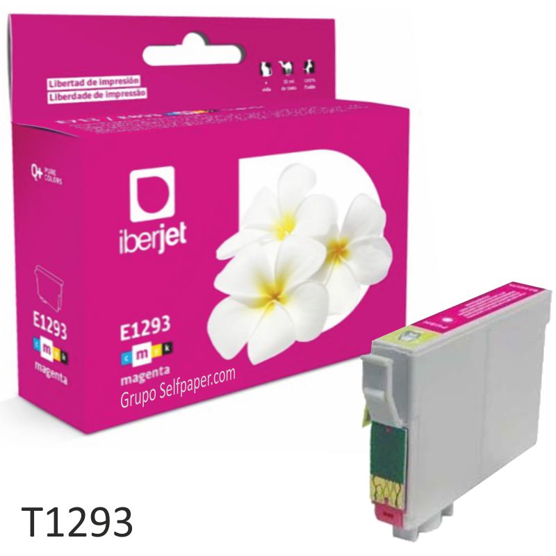 Compatible Epson T1293 cartucho tinta Magenta