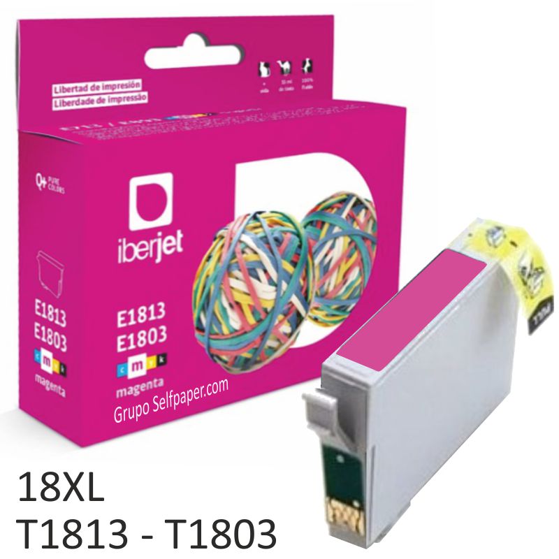 Compatible Epson T1813, 18XL, T1803 color Magenta