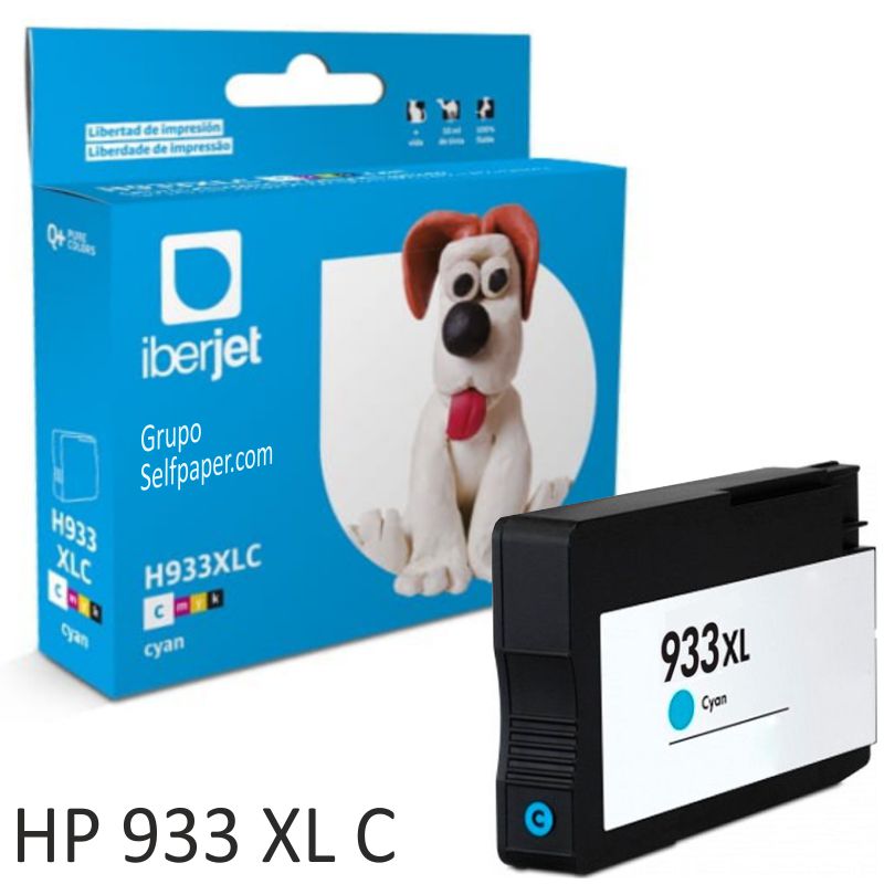 Compatible HP 933XL Cyan, cartucho de tinta XL