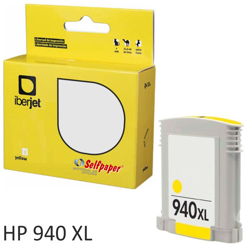 Comprar Compatible HP 940XL Amarillo, Cartucho de tinta